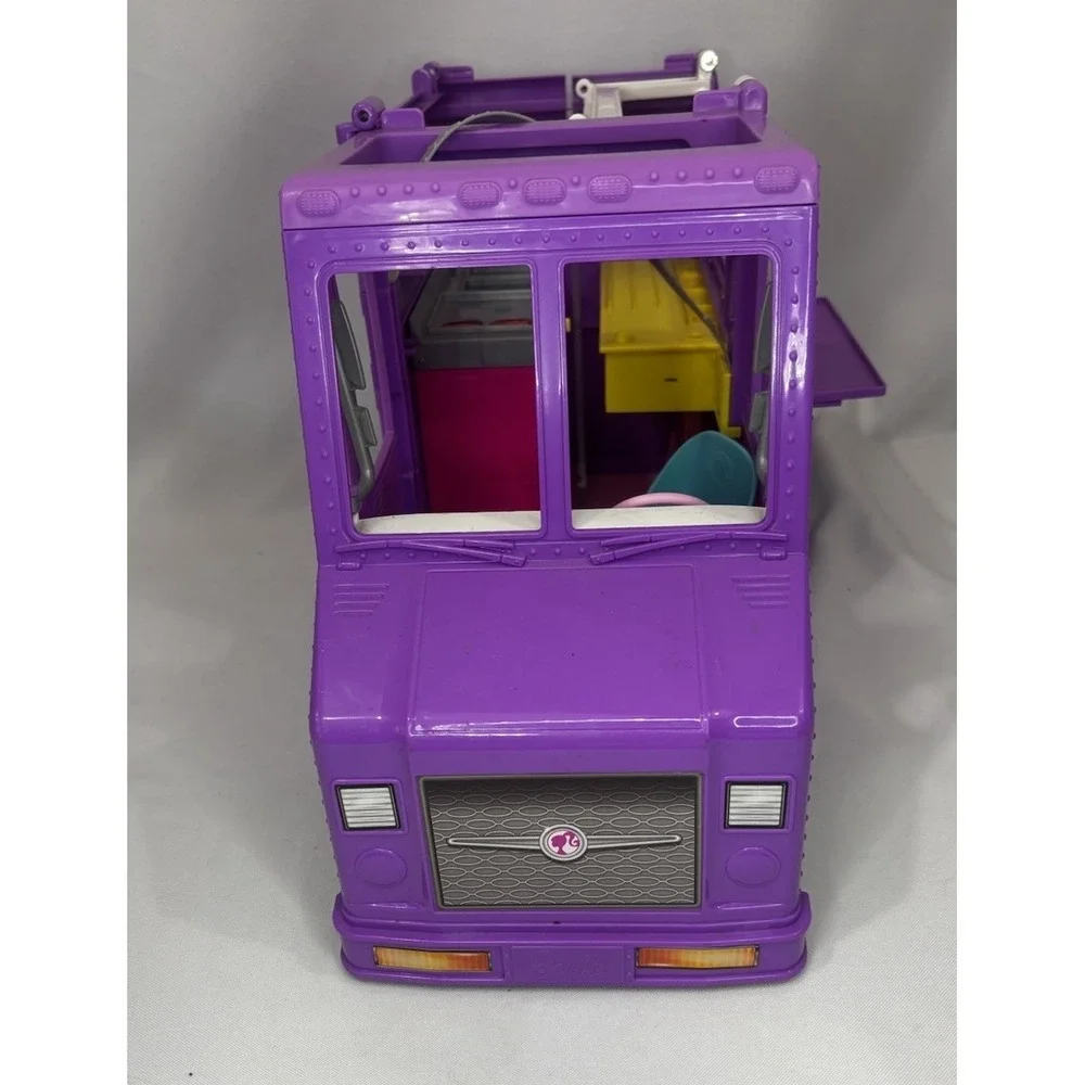 2020 Barbie Fresh 'n' Fun Food Truck Mattel With Accessories